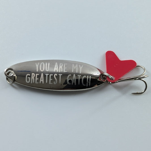 Greatest Catch Spoon With Heart